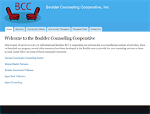 Tablet Screenshot of bouldercounseling.org